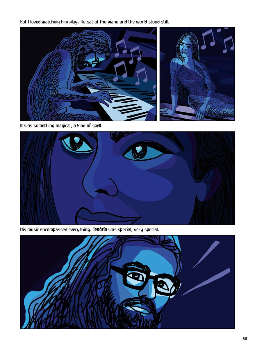 SelfMadeHero's tweet image. "The best graphic biographies inspire the reader to want to investigate and learn more about their subjects. This is certainly the case with #TheyShotthePianoPlayer..." - @brokenfrontier
🔗 brokenfrontier.com/they-shot-the-…
#selfmadehero #indiecomics #graphicnovel #bossanova