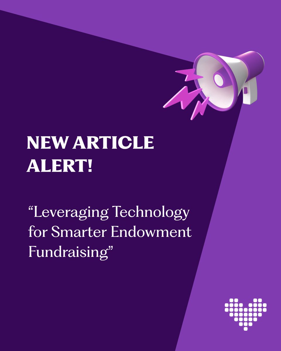 Endowment fundraising used to be all handshakes and coffee chats. But in today’s data-driven world, it’s time to bring tech to the table. 🛜

Storyraise co-founder Jeff Rum breaks it down in the latest issue of Prizamh's HaYidion Journal.

🔗➡️ hubs.ly/Q03s_ZL20