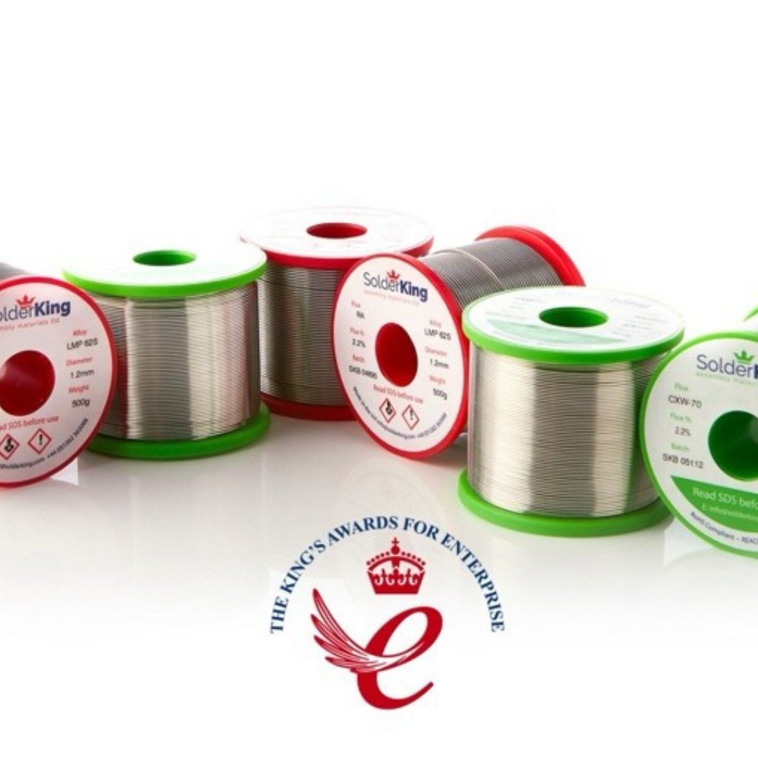The King's Awards (@thekingsawards) on Twitter photo 👏 A huge congratulations to <a href="/solder_king/">SolderKing</a> for their King's Award for Enterprise in International Trade.
🌎This category recognises outstanding growth in overseas sales and exports. A fantastic achievement!
👉Apply for this year's round by 9 September: gov.uk/kings-awards-f… 👏 A huge congratulations to <a href="/solder_king/">SolderKing</a> for their King's Award for Enterprise in International Trade.
🌎This category recognises outstanding growth in overseas sales and exports. A fantastic achievement!
👉Apply for this year's round by 9 September: gov.uk/kings-awards-f…
