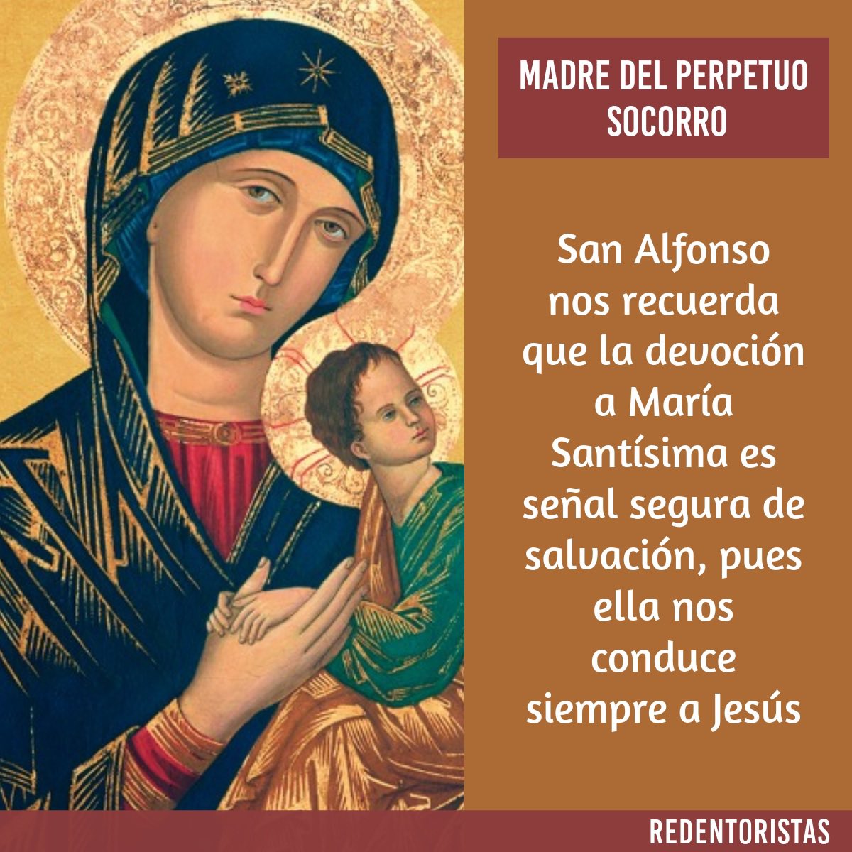 SEXTO DÍA
María es la Madre que nos acerca a Jesús… confiamos en su intercesión y bajo su amparo nos acogemos…
