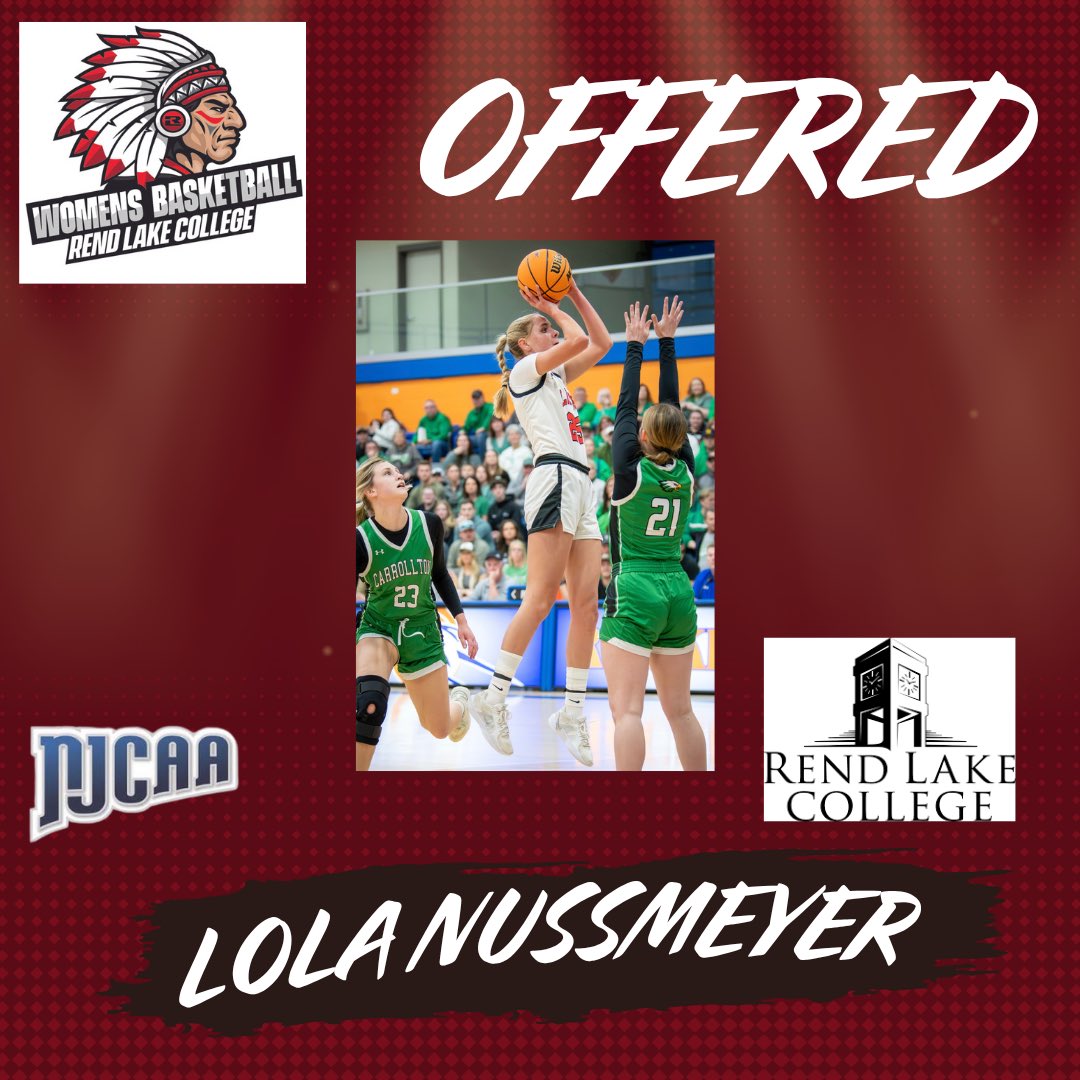 Blessed to have received an offer from Rend Lake College! Thank you Coach Helton for this opportunity!! #GoWarriors 
<a href="/RLCLadyWarriors/">RLC Lady Warriors Basketball</a> <a href="/INEliteHavoc/">Havoc Basketball</a> <a href="/JohnathanHenton/">Johnathan Henton</a> <a href="/MMBR_CoachGBell/">Major Movez Basketball Review #MMBR</a> <a href="/PGHByron/">Byron Xerxes Livsey</a>