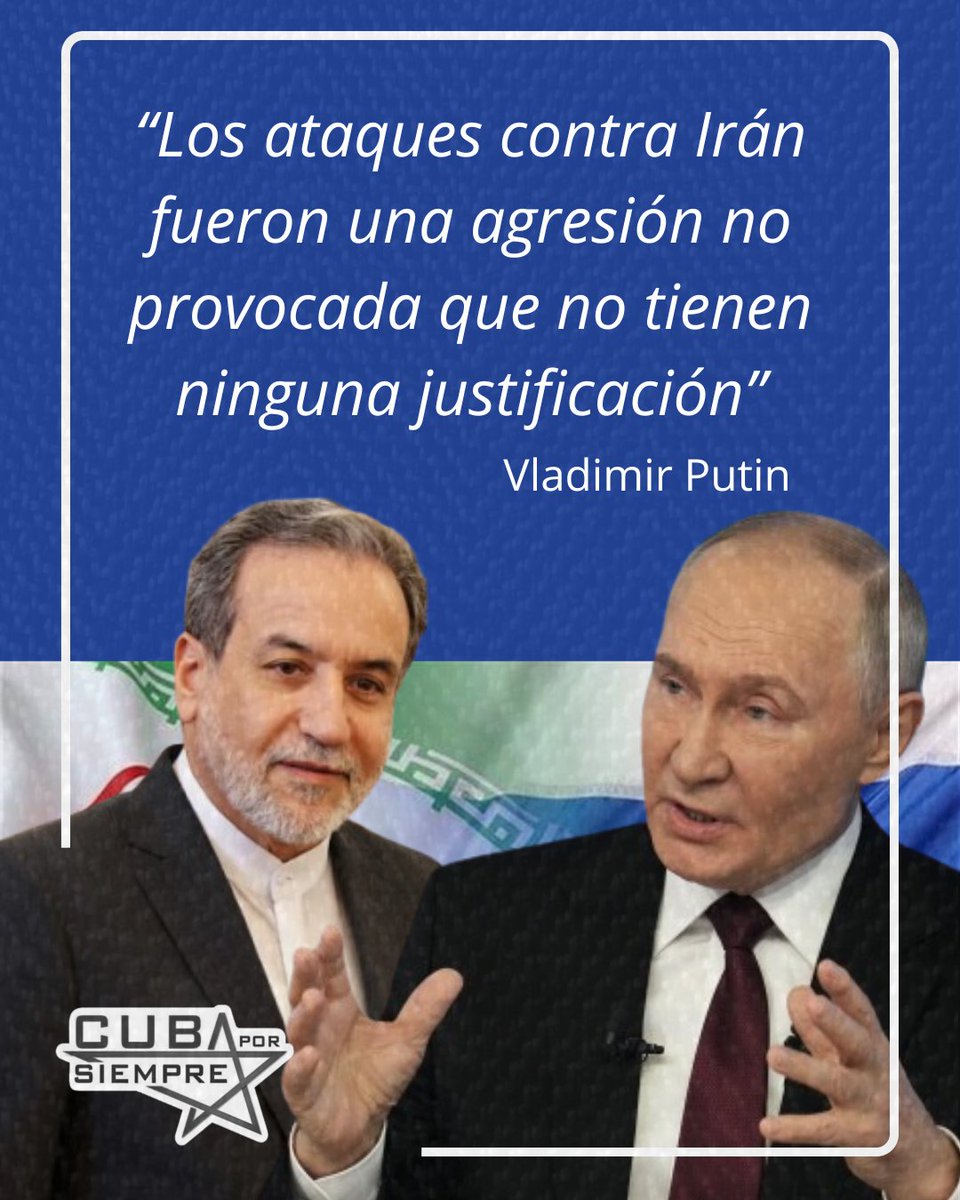 DAViD.cu (@david_qva) on Twitter photo "Tenemos una relación duradera, buena y fiable con Irán. Por nuestra parte, estamos haciendo todo lo posible para ayudar al pueblo iraní" Vladimir Putin "Tenemos una relación duradera, buena y fiable con Irán. Por nuestra parte, estamos haciendo todo lo posible para ayudar al pueblo iraní" Vladimir Putin