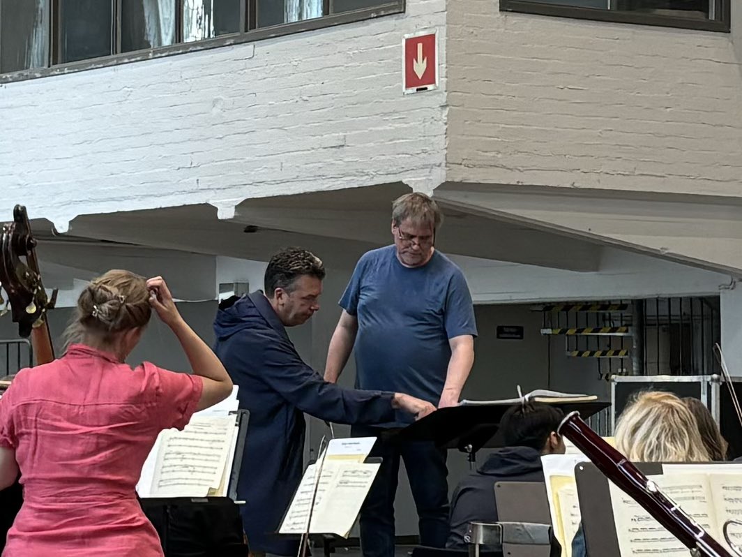 Jari Kallio (@kallijari) on Twitter photo Here we go again! <a href="/_sfagerlund/">Sebastian Fagerlund</a> Clarinet Concerto (2006) in rehearsal with <a href="/Avanti_orc/">Avanti!</a> under <a href="/johnstorgards/">John StorgĂĄrds</a> ahead of the 40th Summer Sounds festival.
#adventuresinmusic Here we go again! <a href="/_sfagerlund/">Sebastian Fagerlund</a> Clarinet Concerto (2006) in rehearsal with <a href="/Avanti_orc/">Avanti!</a> under <a href="/johnstorgards/">John StorgĂĄrds</a> ahead of the 40th Summer Sounds festival.
#adventuresinmusic