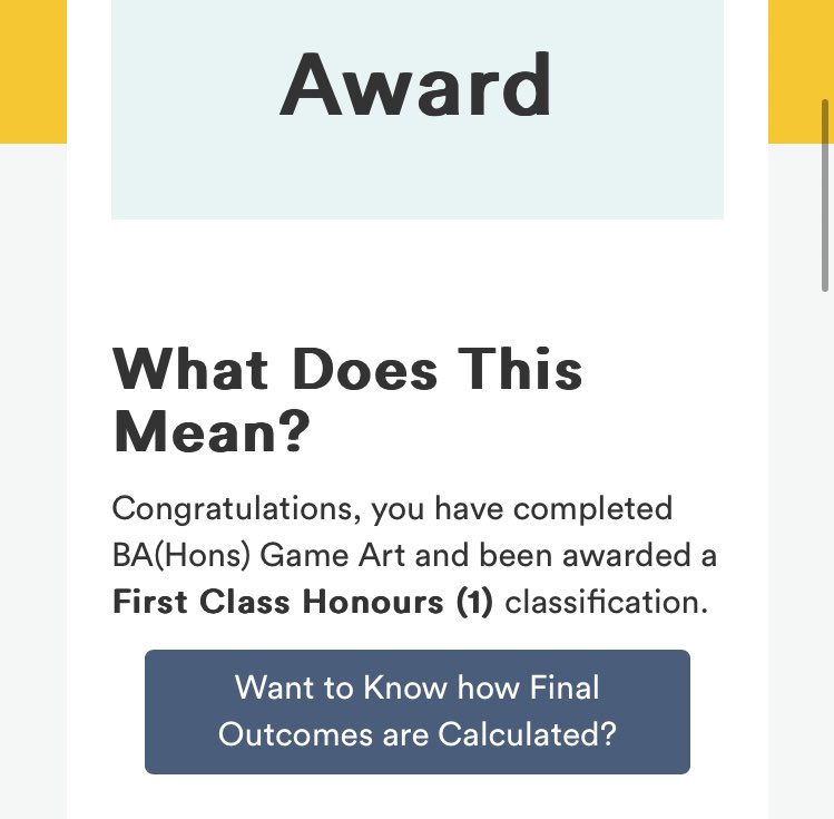 narklos's tweet image. Just got my degree back- first class with honours!!! 😳