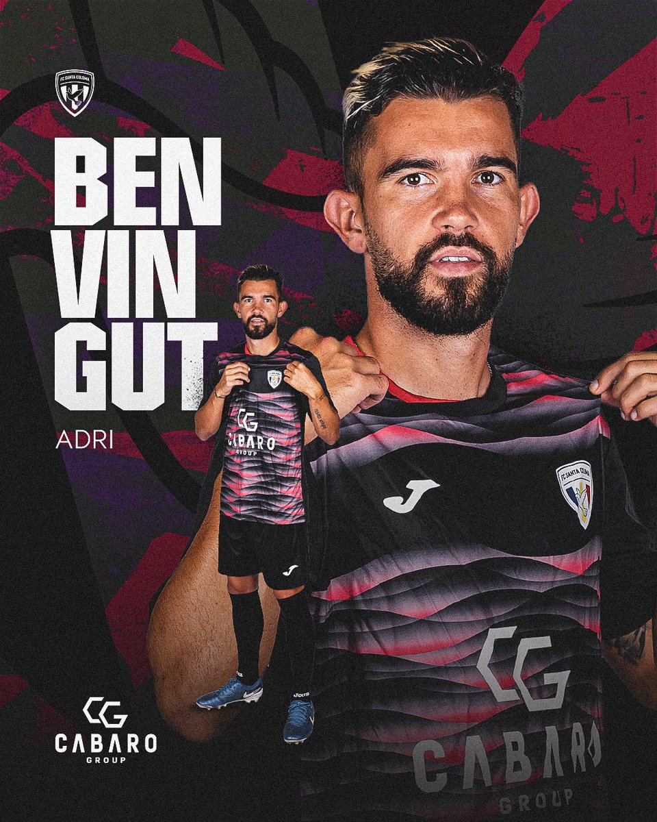 Benvingut, Adri 🔥⚽
Nou migcampista per al FC Santa Coloma.
Qualitat i visió per fer créixer l’equip al mig del camp!