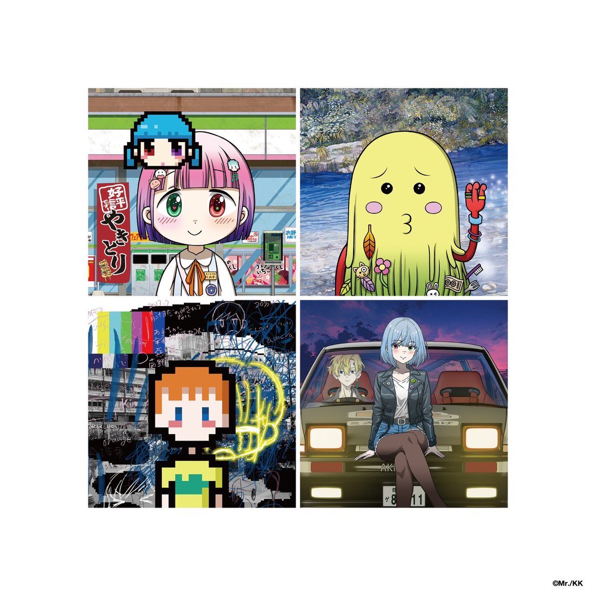 ハイスクール ストーリー ～いえぃいえぃ～　Mr. 版画　ミスター　カイカイキキ ハイスクール ストーリー ～いえぃいえぃ～ Mr. 版画 ミスター