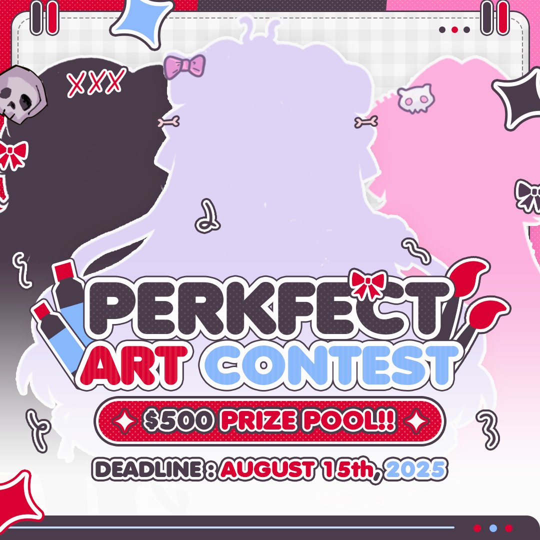 yeoonnaaa's tweet image. I designed the SNS post for the Perkfect Art Contest!
@PerkyPert_ 🦊. It was very difficult to find a suitable layout, but I’m really happy with how it turned out in the end! 🎀💀✨.

You can commission a design like this on my VGen page: 👉 vgen.co/YeonNa 

#VGenComm