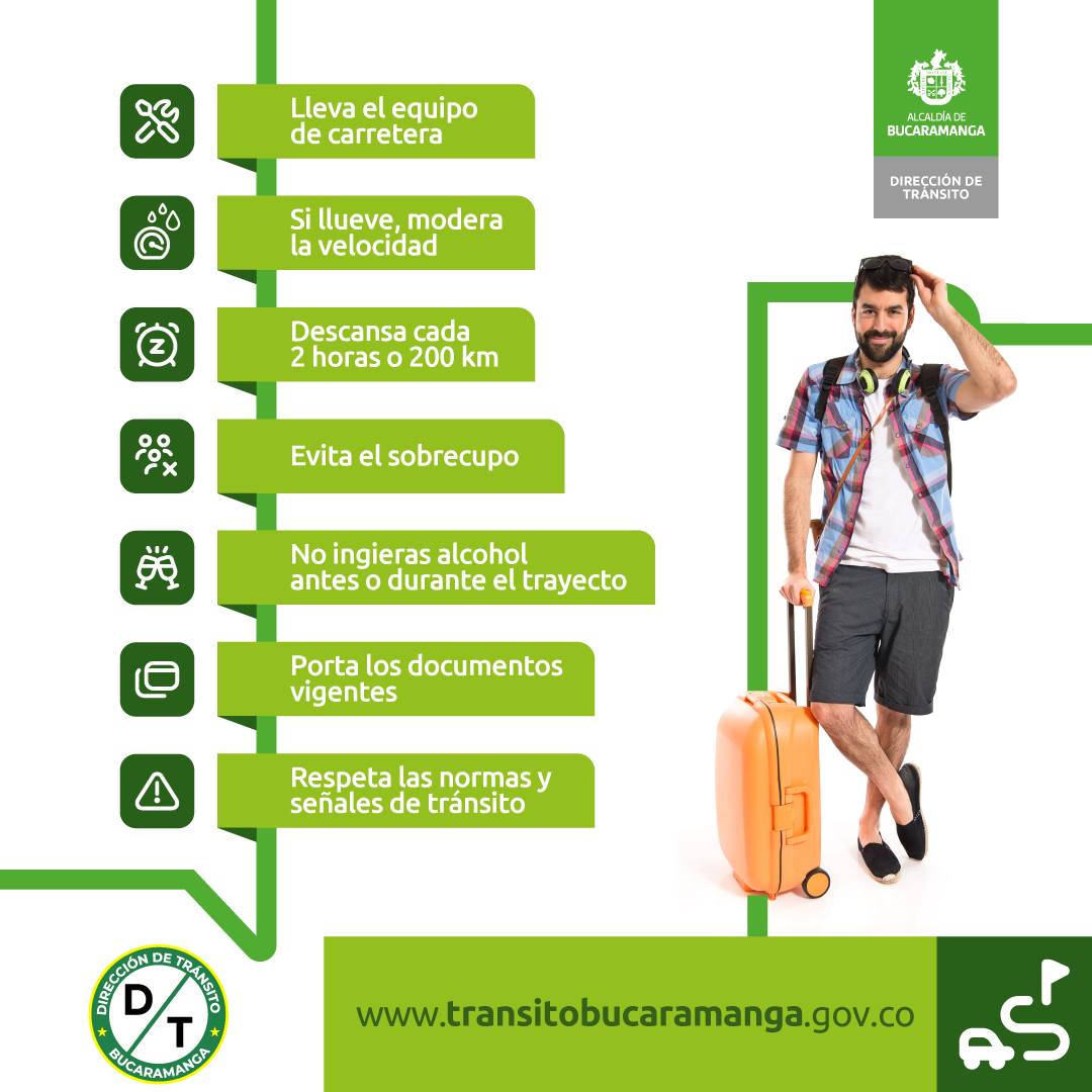 Caracol Bucaramanga (@caracolbga) on Twitter photo 🧐✅️ #TengaEnCuenta | Recomendaciones que comparten desde <a href="/transito_bga/">Transito Bucaramanga</a> para un plan retorno y seguro de los viajeros en este puente festivo. 🧐✅️ #TengaEnCuenta | Recomendaciones que comparten desde <a href="/transito_bga/">Transito Bucaramanga</a> para un plan retorno y seguro de los viajeros en este puente festivo.