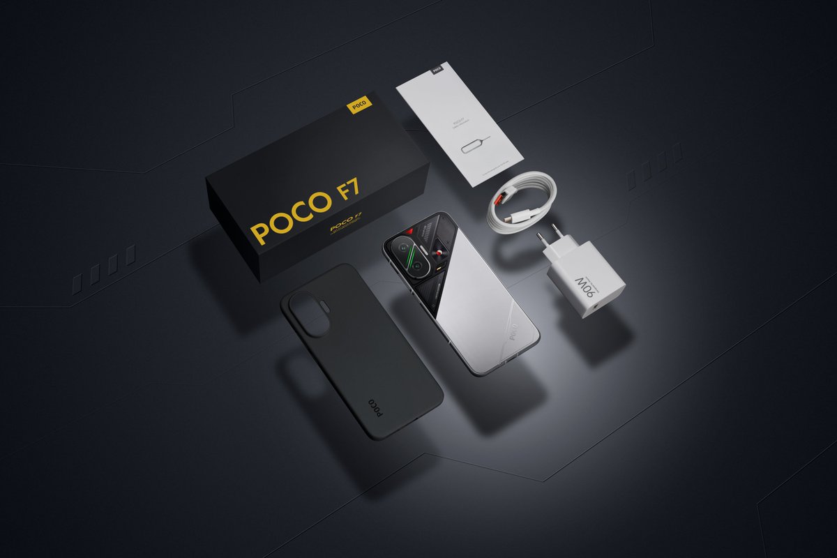 POCOGlobal's tweet image. 📦 Unbox the Future with #POCOF7
💥Flagship performance meets supreme performance and incomparable power efficiency——all in one box.
#SuperSpeedUnleashed