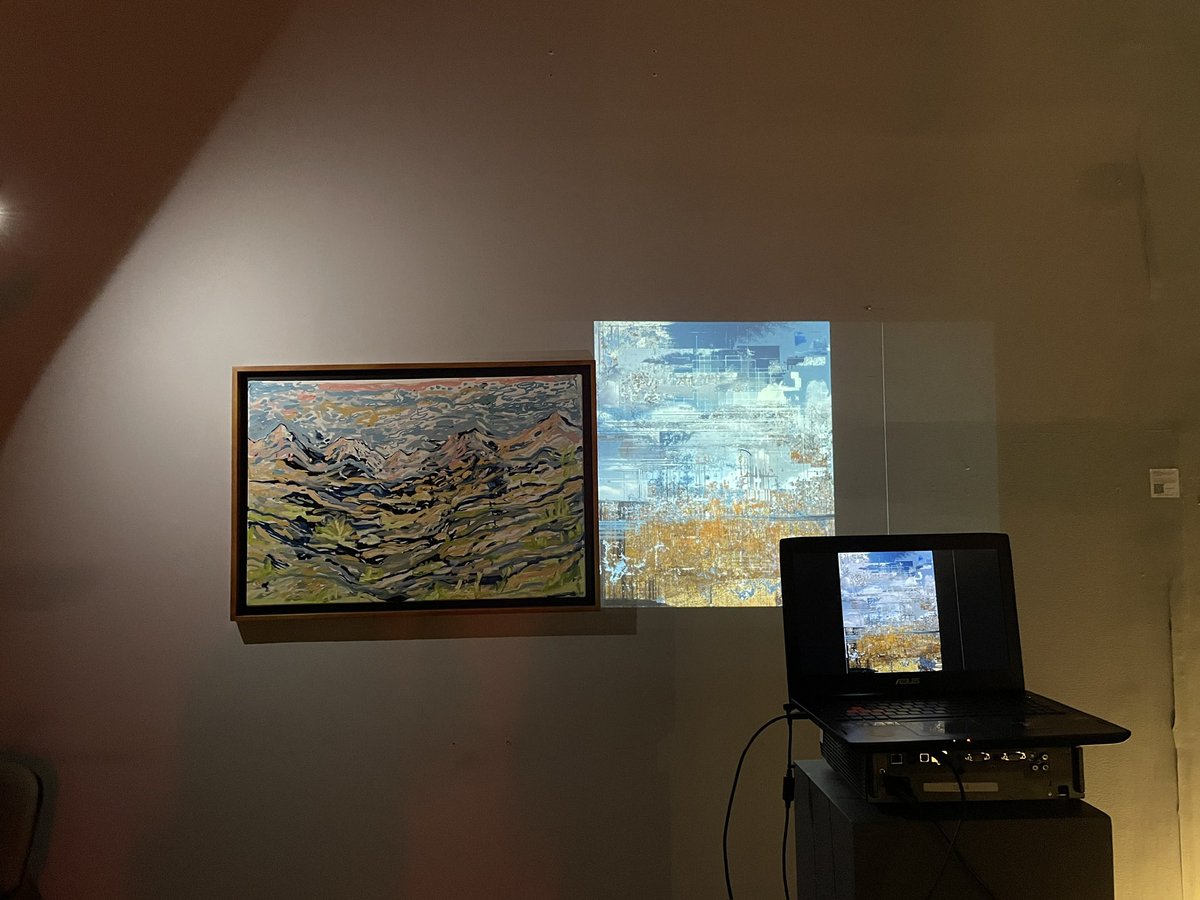 LaylaPizarro (@laylapizarro) on Twitter photo This weekend I got to be up close to one of <a href="/HeliodoroSantos/">Helio Santos</a> paintings. Just look at those marks ♥️ I remember him saying once that he was not sure if the machine painted like him or he painted like the machine. It really doesn’t matter. It’s him behind it all 🔥 This weekend I got to be up close to one of <a href="/HeliodoroSantos/">Helio Santos</a> paintings. Just look at those marks ♥️ I remember him saying once that he was not sure if the machine painted like him or he painted like the machine. It really doesn’t matter. It’s him behind it all 🔥