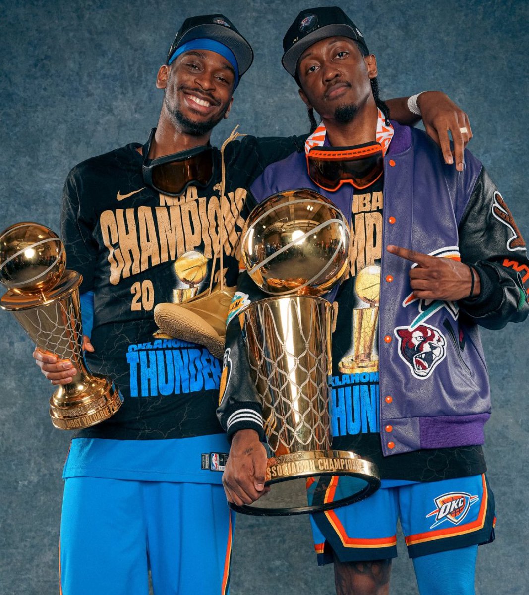 Toda estrella necesita a su segunda espada para alcanzar la gloria y creo que es imposible que Shai pudiese haber escogido una más completa que Jalen Williams.

Los Thunder son los nuevos campeones de la NBA gracias a una dupla que ha hecho historia en Oklahoma.