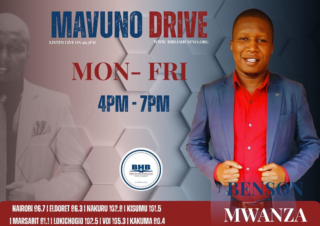 Biblia Husema 96.7fm (@bhusema) on Twitter photo Warumi 8:7 Hujambo na karibu ndani ya kipindi cha #MavunoDrive #KipindiZaidiYaVipindi #MotivationalMonday tumalizie shughuli za siku pamoja tukihimizana, kuinuana na kumtukuza Mungu huku ukiniambia shughuli zako za siku zimekuwaje?
WhatsApp 0722174200 @bhusema <a href="/bens_mwanza/">Benson Mwanza</a> Warumi 8:7 Hujambo na karibu ndani ya kipindi cha #MavunoDrive #KipindiZaidiYaVipindi #MotivationalMonday tumalizie shughuli za siku pamoja tukihimizana, kuinuana na kumtukuza Mungu huku ukiniambia shughuli zako za siku zimekuwaje?
WhatsApp 0722174200 @bhusema <a href="/bens_mwanza/">Benson Mwanza</a>