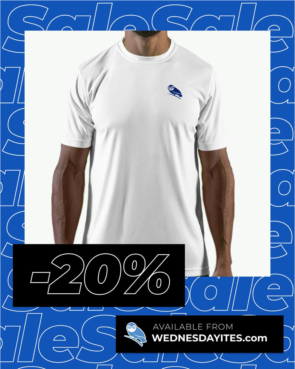 🚨 FLASH SALE 🚨

It's time to score yourself a bargain! Your new favourite sports top has been reduced by 20% until midnight 🔥🔥

Workout whilst also representing the club you love 💪

Hurry! Shop now before they're all gone 👉 wednesdayites.com/sale #SWFC