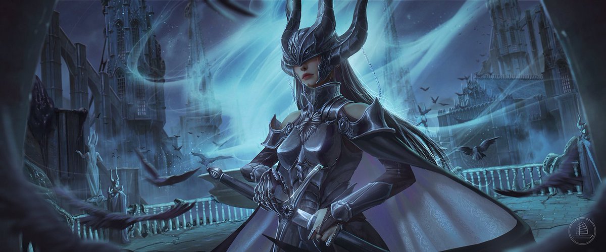 xiaofanchuanart's tweet image. The Rite of Appeasement. My course is live now on Coloso! Linked in bio. #digitalart #fantasyart #darkfantasy #fantasy