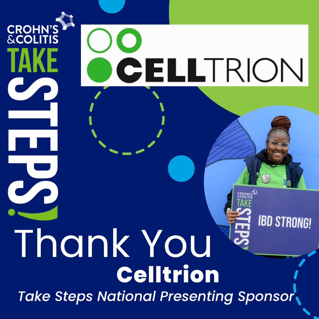 A big THANK YOU to Celltrion, our National Platinum Take Steps 2025 sponsor. We are so grateful for their generous support of this year's event.