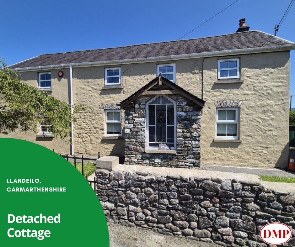 DMP_Wales's tweet photo. Detached Cottage - Llandeilo, Carmarthenshire
Delightful detached 3 bedroom cottage on the outskirts of the village of Cwmifor, Llandeilo, Carmarthenshire. The original dwelling dates back to 1703 and was part of the Glanbrydan Estate.
https://t.co/2QmyAIggBe https://t.co/mBRw8DErDc