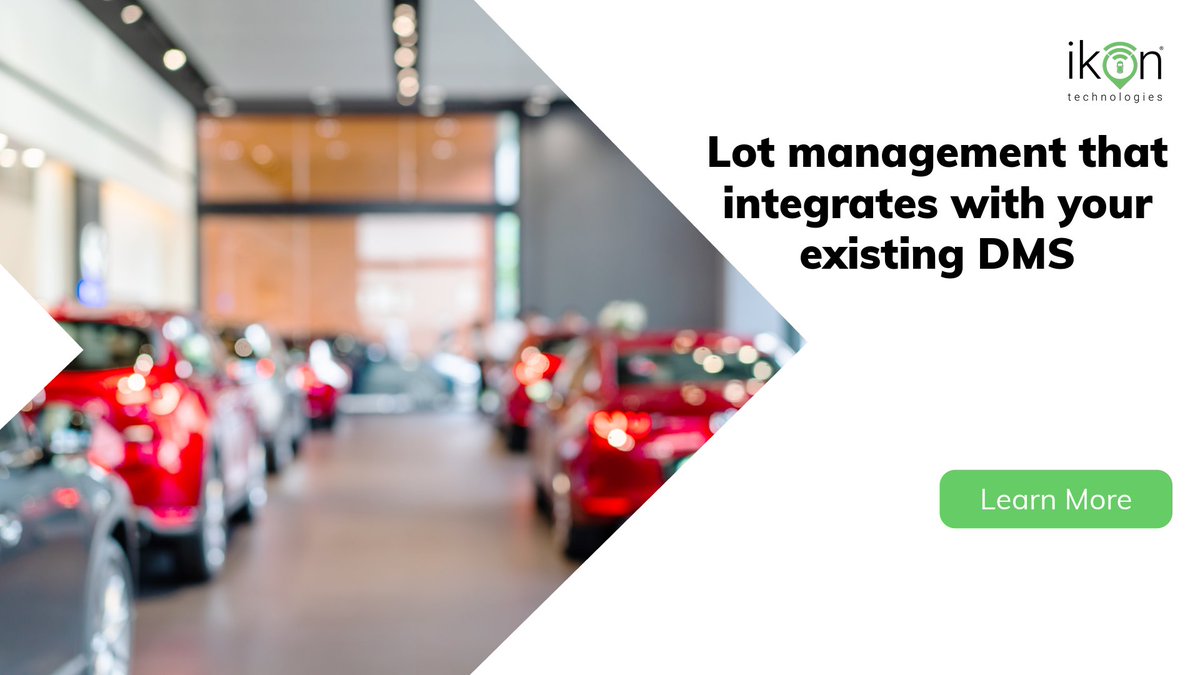 Seamlessly integrate Ikon's solutions with your existing DMS for a unified dealership management experience. 🌐

hubs.la/Q038tWqg0

#SystemIntegration #DealershipEfficiency