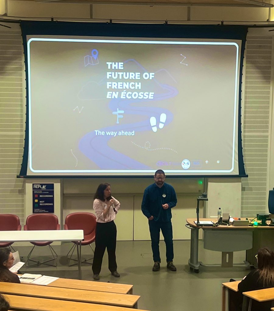 Feeling inspired and energised after attending SCILT’s ‘The Future of French en Écosse’ conference 🇫🇷📚 Exciting -and in some cases difficult - conversations about the role and future of French in our classrooms and beyond. Merci beaucoup #LanguagesMatter #FrenchInScotland #SCILT