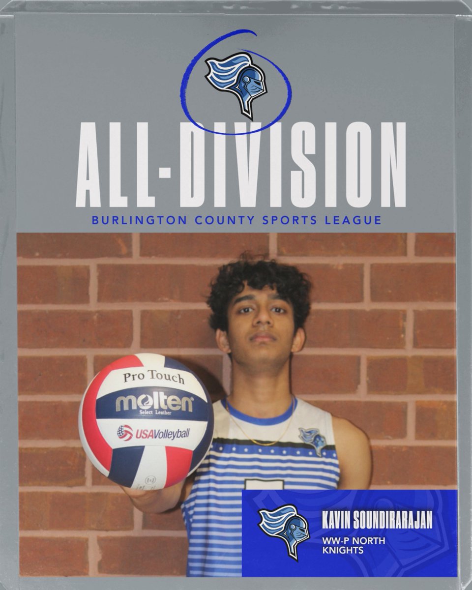 Congratulations to WW-P North boys volleyball player Kavin Soundirarajan for being selected to the BCSL 1st team All Liberty Division!
#greatdaytobeaknight