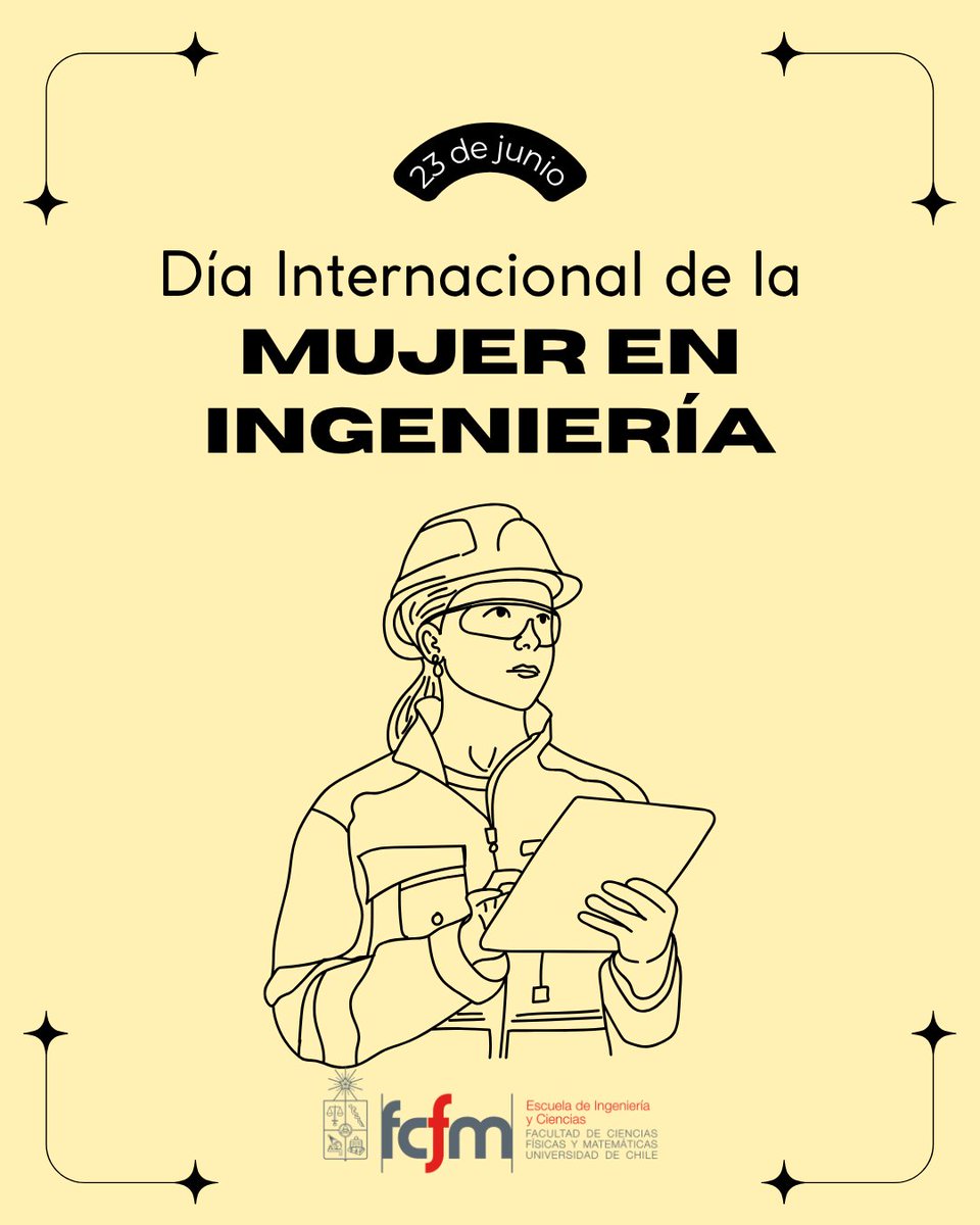 pregradofcfm's tweet photo. 🙌Hoy saludamos a todas las mujeres ingenieras de nuestra Escuela. Y ¿Por qué se conmemora hoy?👉Después de la Primera Guerra Mundial, se formó la Women´s Engineering Society, sociedad académica y profesional del Reino Unido para mujeres ingenieras, científicas y tecnológicas. https://t.co/0LrTqiY4ZD