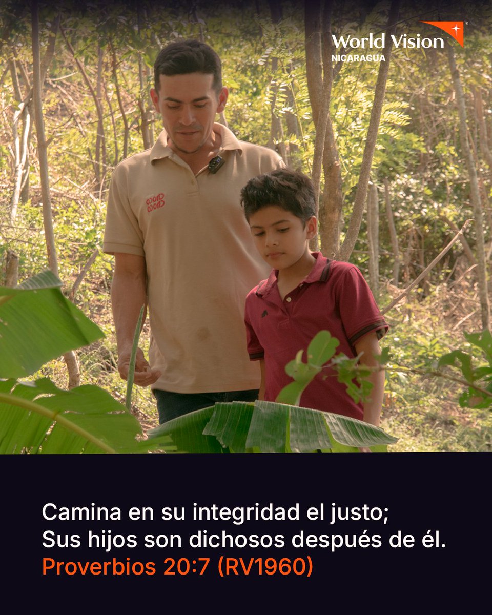 WorldVisionNic's tweet photo. Feliz día a todos esos papás que juegan, enseñan, acompañan, protegen y corrigen con ternura. Su amor incondicional es el motor que impulsa el desarrollo y la participación protagónica de la niñez. ❤️ https://t.co/zSvtyah06o