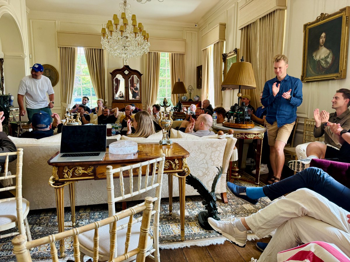 Meta Frontier Studio (@agenticstudio) on Twitter photo GM from the Bifrost Studios Quarterly at <a href="/HinwickHouse/">Hinwick House</a> in the English countryside. It’s all chandeliers, Wagamamas, and good vibes this morning. ✨ Such a buzz sharing insights and successes with bold leaders from diverse industries: from fashion to defence. GM from the Bifrost Studios Quarterly at <a href="/HinwickHouse/">Hinwick House</a> in the English countryside. It’s all chandeliers, Wagamamas, and good vibes this morning. ✨ Such a buzz sharing insights and successes with bold leaders from diverse industries: from fashion to defence.