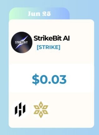 ChaeHyesun's tweet image. Looking forward to the launch of @StrikeBitDeFI

Modular Agent Protocol &amp;amp; Composable Agents At StrikeBit, not only launching agents but also building a Modular Agent Protocol (MAP).

$STRIKE #Huostarter #StrikeBit