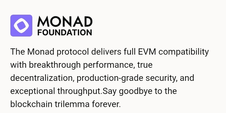 startEx001's tweet image. Thi is Monad protocol @monad_xyz #monadperformance the ⛳
