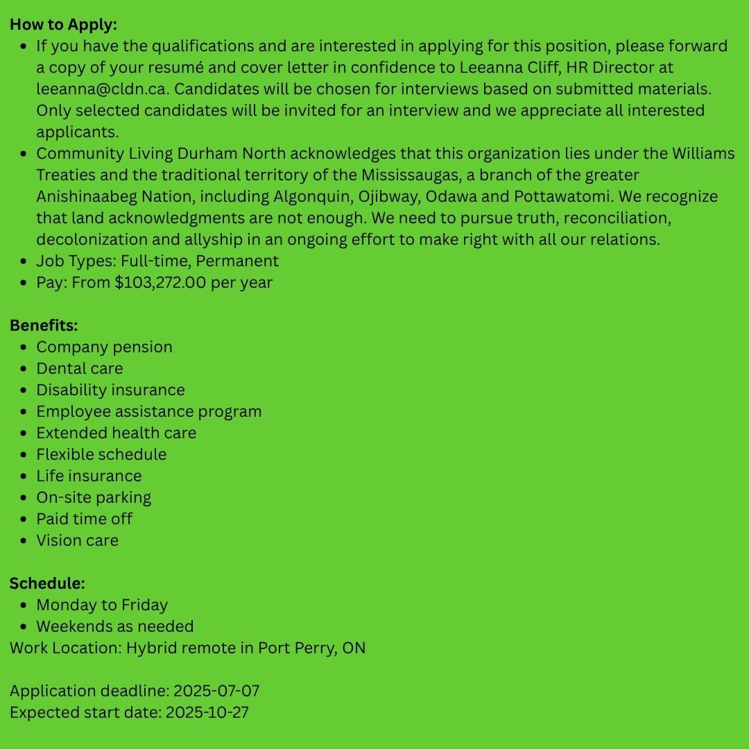 CLDN is looking for a visionary leader to join our senior management team! If you're passionate about empowering people, building strong teams, and driving positive change in your community, we want to hear from you.