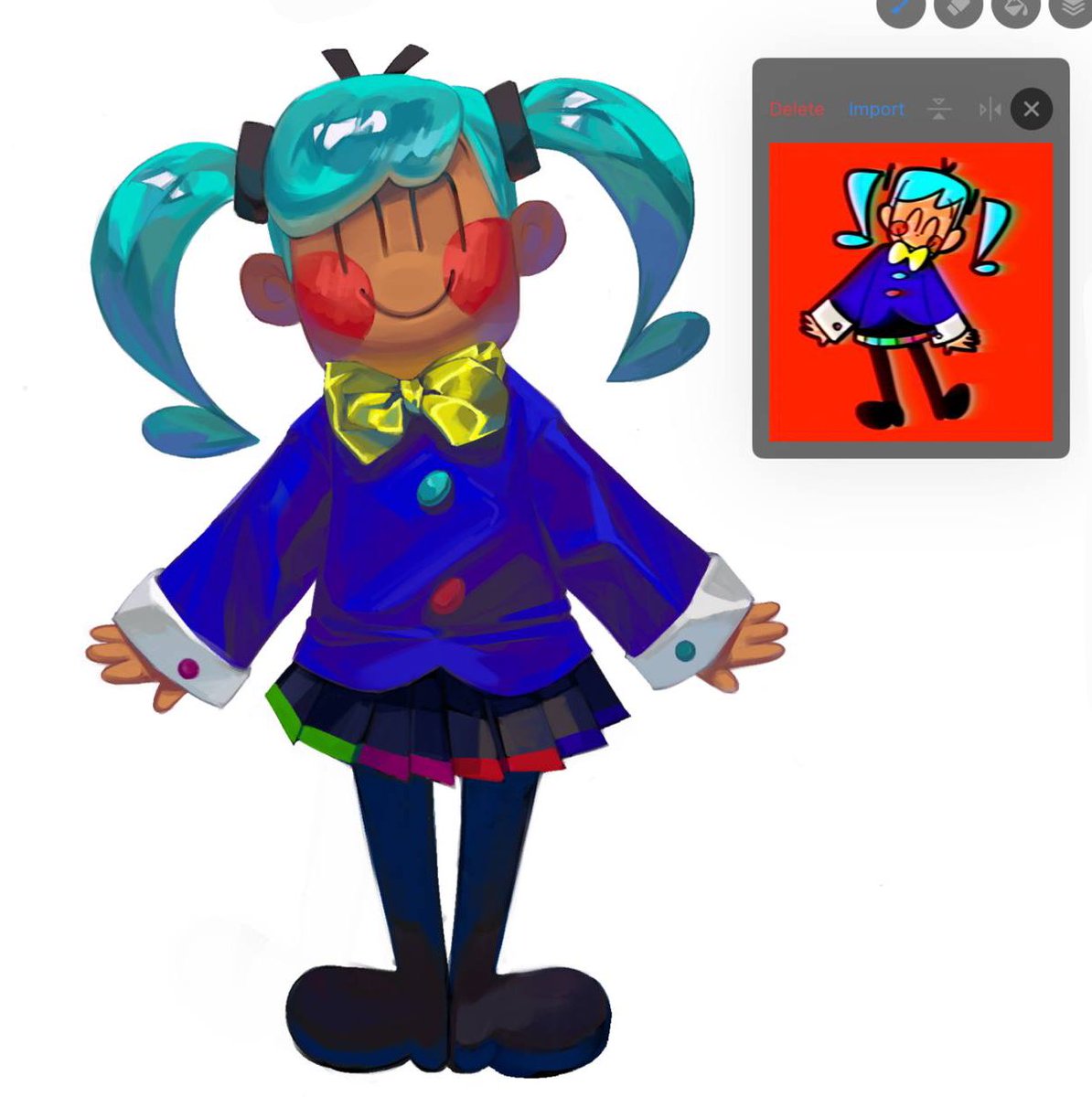 i see miku i draw miku