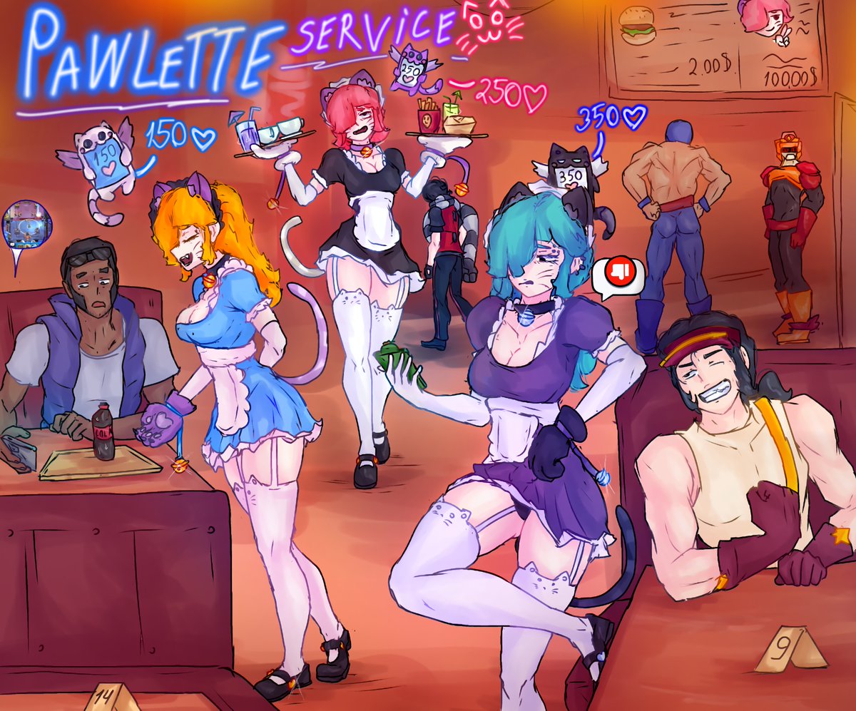 A small game - Pawlette Service😽
150 💛– New pictures 🙀
250 💓– New pictures 😺
350 💜– New pictures 😾
#colette #BrawlStars #BrawlStarscolette #fanart #art #brawlstarsfanart