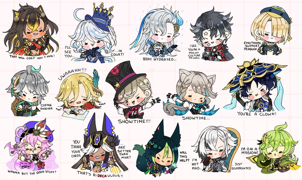 BEAN STYLE CHIBIS are now available on my VGen! 😊
Only opened 7 slots for now, but might add more! (Would be cool if I could get verified on VGen ; v ;)9)

Link below ⤵️⤵️⤵️