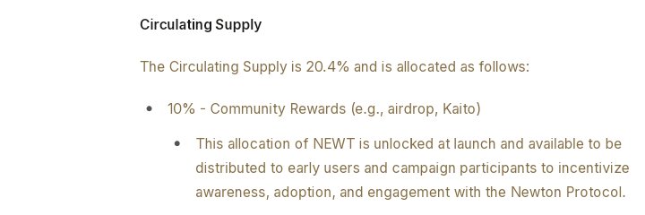 $NEWT never disappoint! 
I think 10% $NEWT  for the community is great. 
Bullish on <a href="/MagicNewton/">Newton</a>.