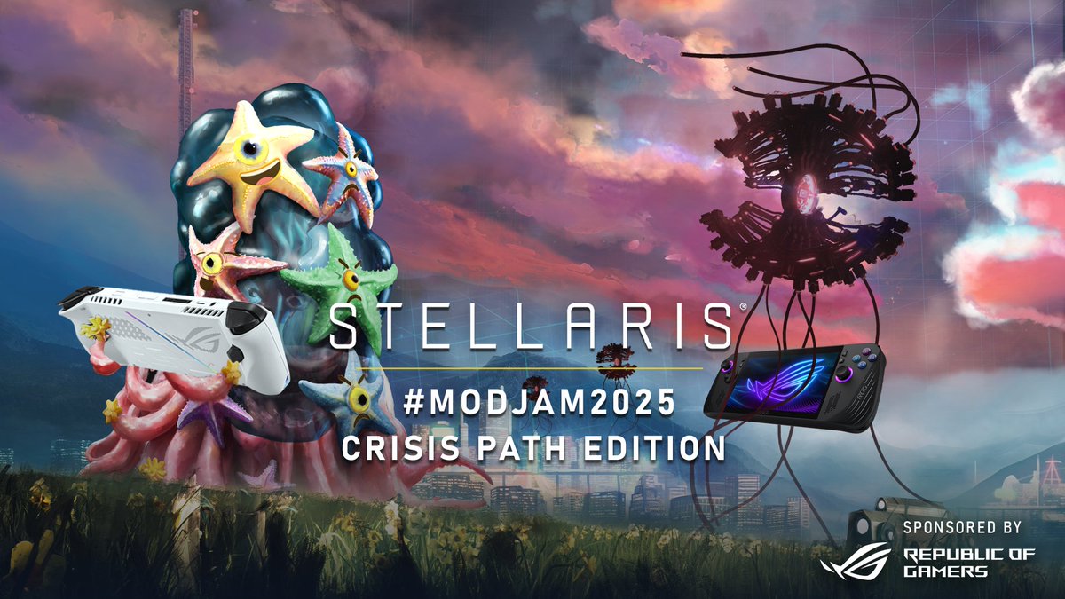 The Xenos have spoken: this year's Mod Jam theme will be Player Crisis Paths!

Signups for #MODJAM2025 close tonight at midnight, CEST, so don't wait too long to join in.

Before you decide, there's time to check out the prizes and rules on the forum: pdxint.at/46768PC