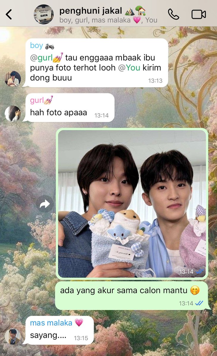argyapram's tweet photo. — donge mekar; bapak ibu, laksana, radar, dan mas airlangga —
maeda riku ft. mark lee few tweets
part of dazzling fate, #pramwrites 2025. https://t.co/GWFYHu2tnF