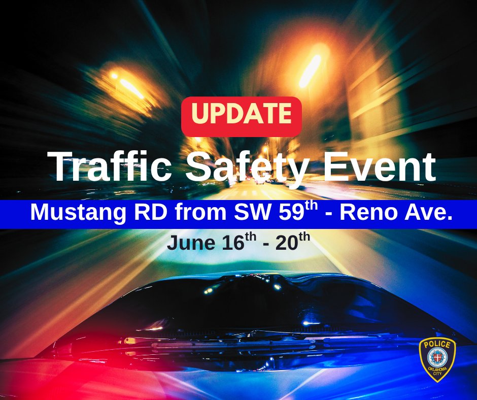 ***June 23, 2025 - UPDATE:
177 - Total Contacts
125 - Speeding
022 - Illegal Tag Display
017 - No Insurance
013 - Seat Belt Violations
011 - Improper Turn/Lane Change
007 - Other Type Violations
005 - No State Driver’s License
005 - Disregarding Signal Light