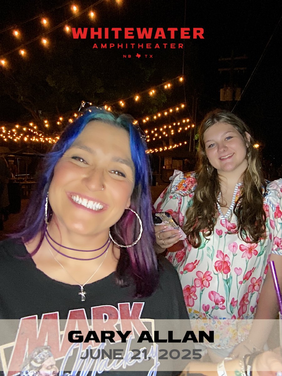 WhitewaterRocks's tweet image. 📸 Caught some memories at the @GaryAllan photobooth lthis weekend?
Tag yourself and your crew!
Check out all of the photos here 👉 simplebooth.com/gallery/xRa5eb…
#GaryAllan #ConcertMemories #PhotoboothFun #CountryMusicVibes
