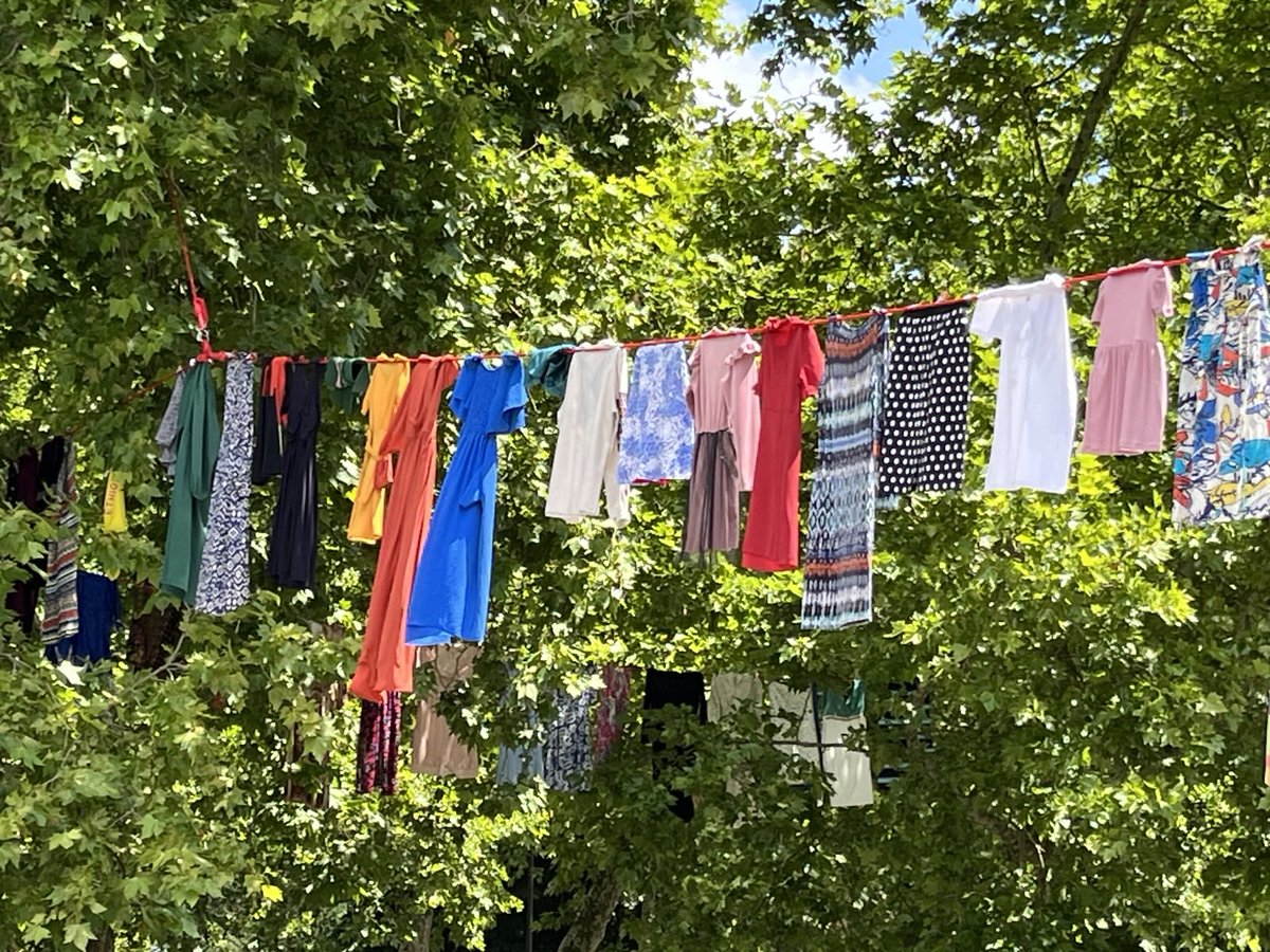 The thought-provoking installation "Thinking of You" by 🇽🇰 Kosovan artist Alketa Xhafa Mripa, dedicated to survivors of wartime sexual violence, opened today in Strasbourg with strong support from the international community.

🇫🇮 @finlandcoe took part in the opening ceremony.