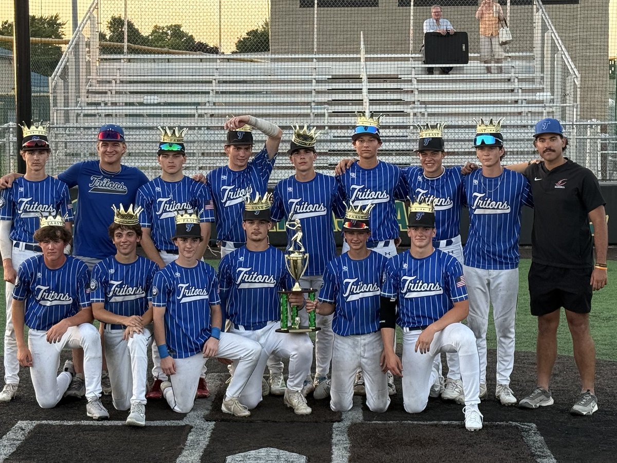 Congratulations to our 16u Tritons and their tournament win this weekend. 🔱
