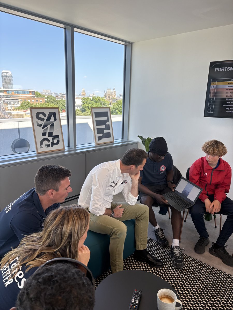 Pleased to host five students from the Grieg City Academy at <a href="/SailGP/">SailGP</a>'s London offices, offering a behind-the-scenes look at the wide variety of exciting careers in sailing 🚀 

The visit concluded with an inspiring Q&amp;A session with <a href="/AinslieBen/">Ben Ainslie</a>, Hannah Mills and Dylan Fletcher 👊