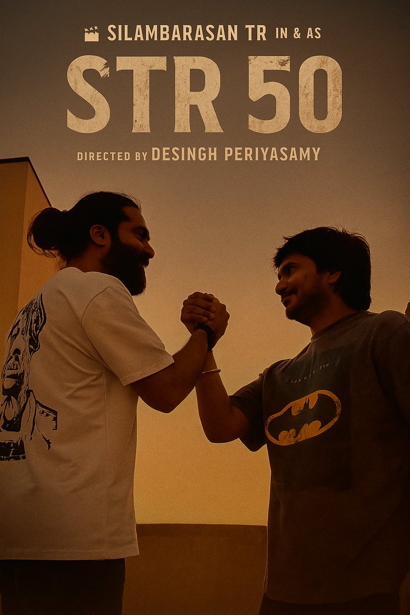 GT__GANESH's tweet photo. #STR50 🔥🔥🔥⏳

#SilambarasanTR 💥💯

@SilambarasanTR_ ♥️

@AllIndiaSTRfc @TesingVasu 

@STRonWarriors 

#STRonlineWarriors ⚔️ https://t.co/cirudPETCe