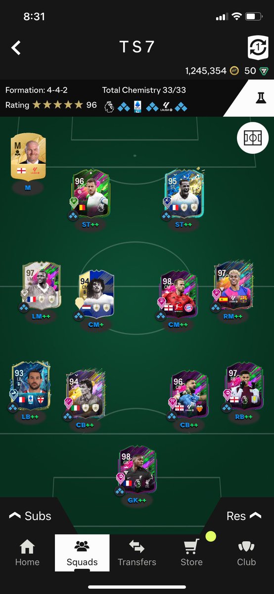 Just really enjoy using my favorite players in their most realistic positions 

That's how I play FUT but you play FUT YOUR WAY 

It's not about the "META" for me