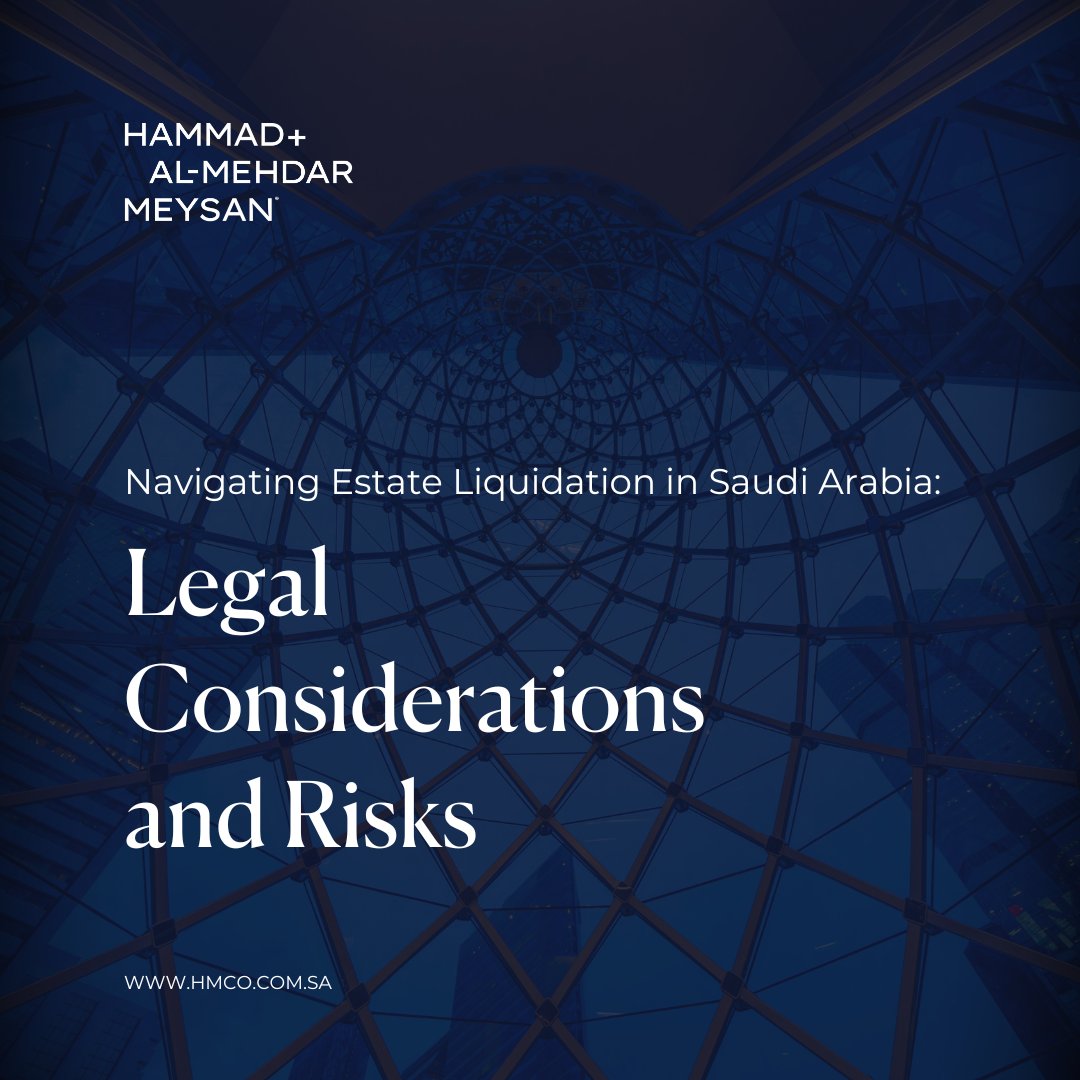 AlmehdarHammad's tweet image. Estate liquidation in Saudi Arabia can present unexpected legal challenges. This article unpacks the key legal risks and outlines practical steps to protect your assets and legacy: lnkd.in/dMaAJtQh
#EstatePlanning #SaudiArabia #InheritanceLaw