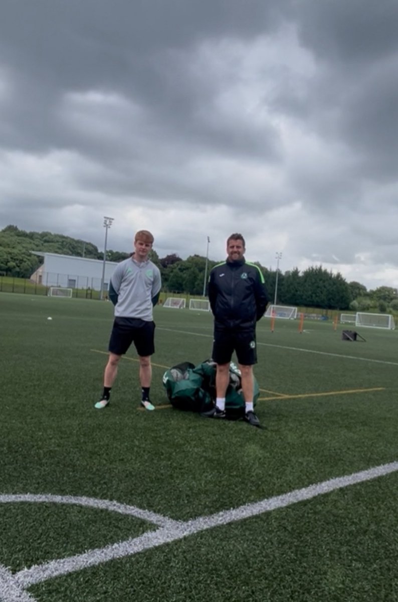 It was fantastic to have BEN in today as he gets prepared to return to <a href="/CelticFC/">Celtic Football Club</a> first team training,incredible talent who has played with the first team, it was easy to see why today, a fabulous player, watch out for loads of fantastic videos to follow 👏👏👏
<a href="/KieranBrannan17/">Kieran Brannan</a>
