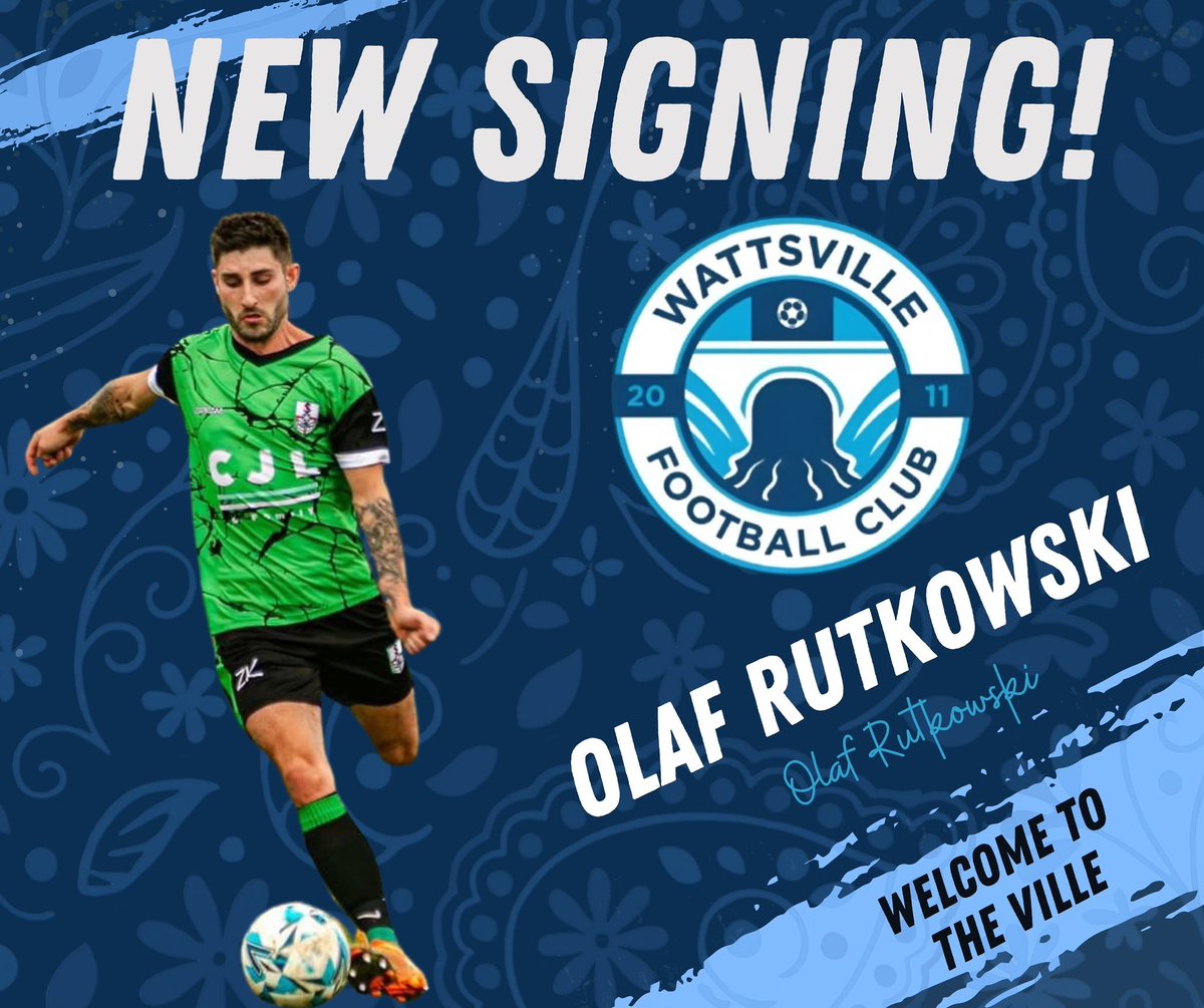 Wattsville FC Official (@wattsvillefc) on Twitter photo Welcome to the Ville Biague, Jacob and Olaf! All will add quality and depth to our squads and push us on next season!
Plenty more signings to come, keep an eye on the socials โฝ๏ธ๐ต
<a href="/VicMotorCo/">VictoriaMotorCompany</a> Welcome to the Ville Biague, Jacob and Olaf! All will add quality and depth to our squads and push us on next season!
Plenty more signings to come, keep an eye on the socials โฝ๏ธ๐ต
<a href="/VicMotorCo/">VictoriaMotorCompany</a>