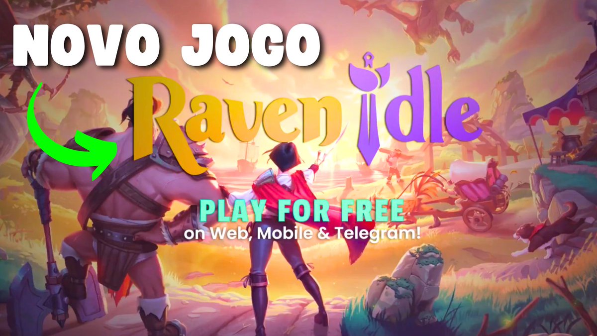 valadao_nft's tweet image. RAVEN IDLE NOVO JOGO DO RAVENQUEST QUE VOCÊ PODE GANHAR DINHEIRO JOGANDO!
youtu.be/d3glyhU4lwQ
@RavenIdle @RavenQuestGame