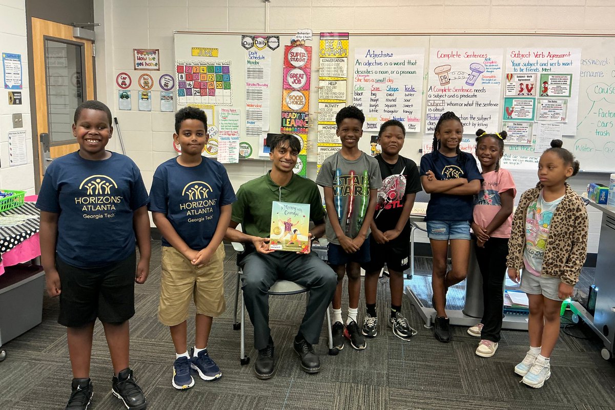 Last week, a wonderful group of interns from <a href="/ncr_voyix/">NCR Voyix</a> volunteered for our Mystery Reader Program at Horizons Georgia Tech! Thank you to our amazing volunteers for sharing compelling stories to young minds.  

<a href="/horizonsatlanta/">Horizons Atlanta</a> <a href="/HorizonsNatl/">Horizons National</a>