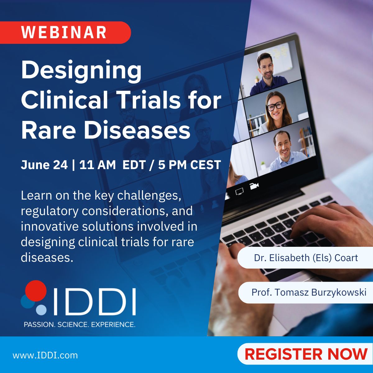 IDDI (@iddi_official) on Twitter photo LAST CALL for the #IDDI webinar on π¨π©ππ’π¦π’π³π’π§π π«ππ«π ππ’π¬πππ¬π ππ₯π’π§π’πππ₯ ππ«π’ππ₯ πππ¬π’π π§! Register here register.gotowebinar.com/register/61373β¦ and learn more about the key challenges, regulatory considerations, and innovative solutions for #rarediseases trials! LAST CALL for the #IDDI webinar on π¨π©ππ’π¦π’π³π’π§π π«ππ«π ππ’π¬πππ¬π ππ₯π’π§π’πππ₯ ππ«π’ππ₯ πππ¬π’π π§! Register here register.gotowebinar.com/register/61373β¦ and learn more about the key challenges, regulatory considerations, and innovative solutions for #rarediseases trials!