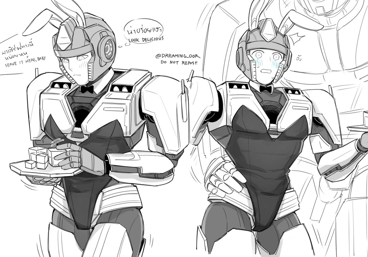 บันนี่น้อยกำลังตั้งใจทำงานใช้หนี้อยู่ฮับ🐰