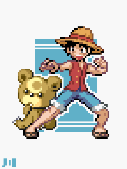 oh_kawadesu's tweet photo. Try to draw something new！
#pixelart #ドット絵 #ONEPIECE https://t.co/olpTyKny4S